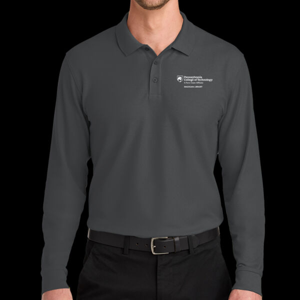 Madigan Library - K200LS - Long Sleeve Polo Thumbnail