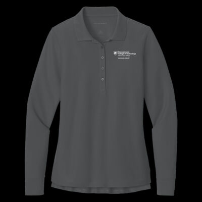 Madigan Library - LK200LS - Women’s Long Sleeve Polo Thumbnail